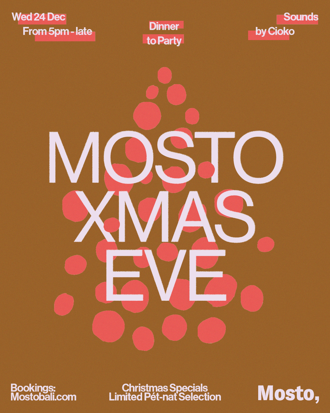 Mosto Xmas Eve Poster
